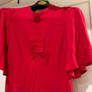 Free People Bold Red Garment